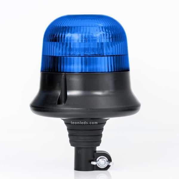 Rotativo LED Flexible Azul Doble Flash 12-55V Fristom | LeonLeds