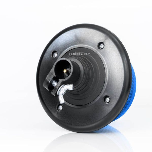 Trasera Rotativo LED Flexible Azul Doble Flash 12-55V Fristom | LeonLeds