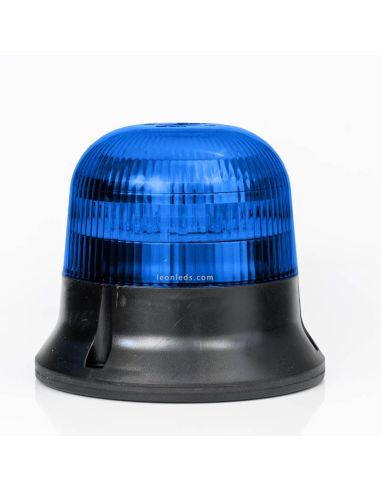 Rotativo LED Azul Imantado 3 metros de cable en espiral y conector de mechero FT-150 DF N LED MAG M30 | LeonLeds