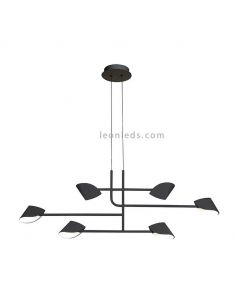 Lámpara LED colgante Capuccina negra 40W