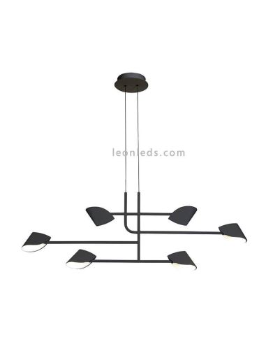 Lámpara LED colgante Capuccina negra 40W