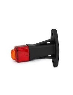 Buzina LED curta com fio 26558-1 - 3 funções - Lucidez | leonleds