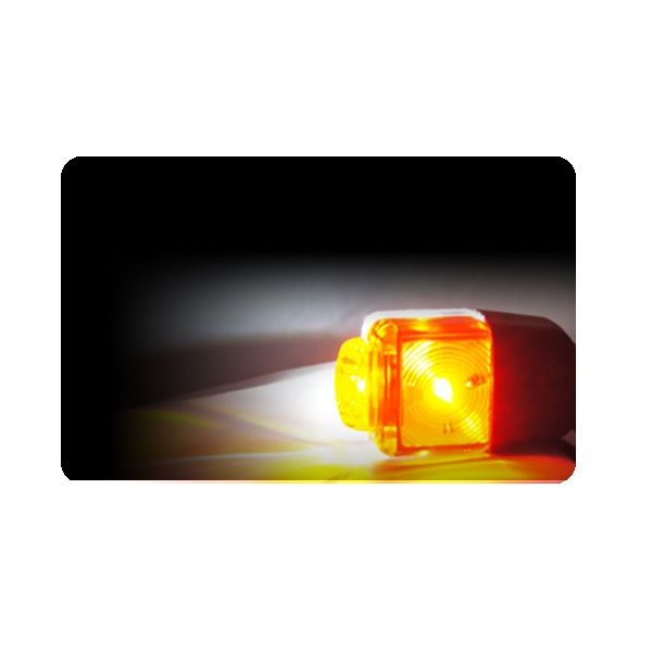 Cuerno Corto LED Con Cable 26558-1 - 3 Funciones- Lucidity | LeonLeds
