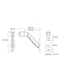 Piloto de anchura Largo LED Con Cable 26558 - 3 Funciones- Lucidity | LeonLeds 2