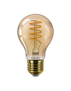 Bombilla LED Flame Gold Regulable 4W - 25W 1.800K Vintage LED Philips | LeonLeds 2