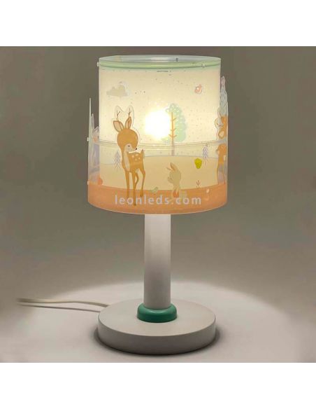 Lámpara de mesa infantil Loving Deer ambiente