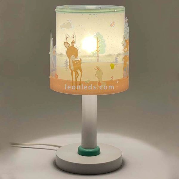 Lámpara de mesa infantil Loving Deer ambiente