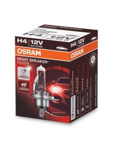 Bombilla H4 Night Breaker Silver +100% 64193NBS Osram | LeonLeds