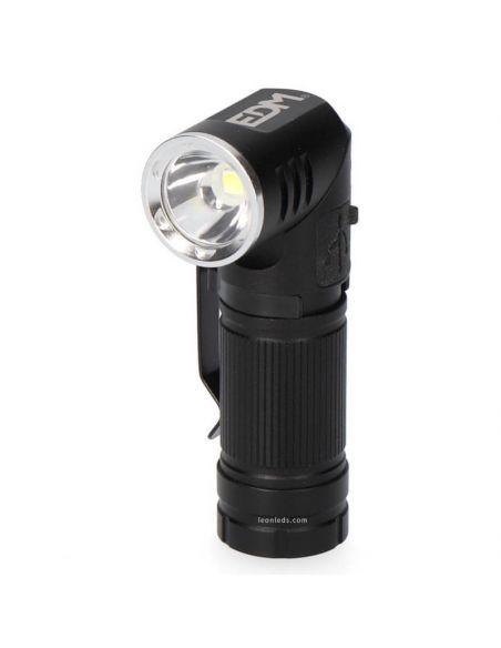 USB Mini Lanterna LED Ajustável com Ímã e Clipe LeonLeds | leonleds