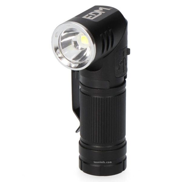 Linterna LED de mano Mini orientable USB con Imán y Clip LeonLeds | LeonLeds