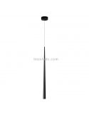 Lámpara colgante LED minimalista Bendis  negra 3000k