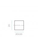 Cubo navideño LED Gifty 20 dimensiones