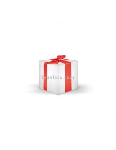 Cubo LED navideño recargable Gifty 30