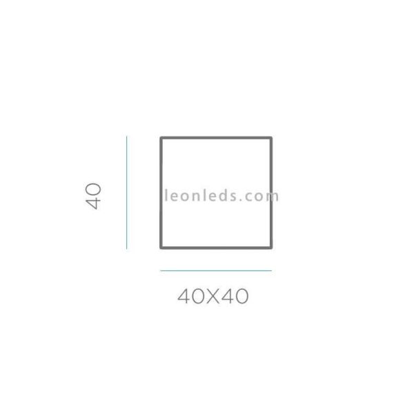 Cube de Noël RGB grand rechargeable Gifty dimensions 40cm