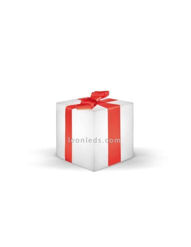 Cubo navideño RGB grande recargable Gifty 40cm
