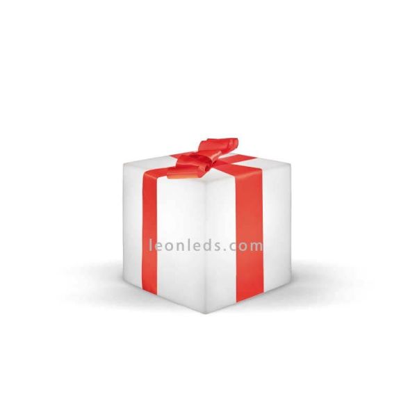 Cubo navideño RGB grande recargable Gifty 40cm