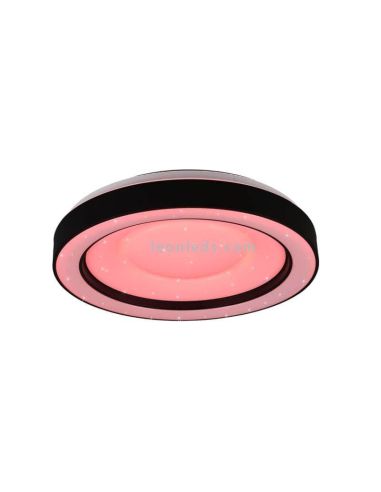 Plafón LED Arco multicolor con mando a distancia rojo