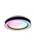 Plafón LED Arco multicolor con mando a distancia