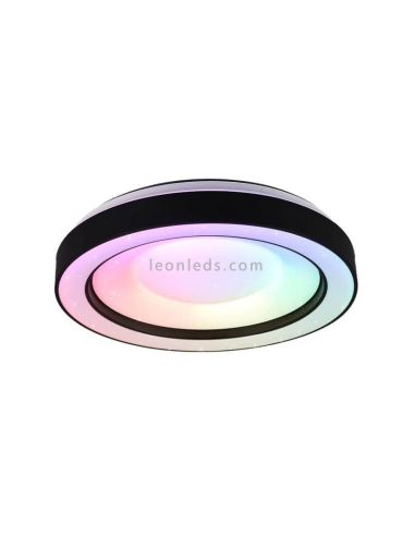 Plafón LED Arco multicolor con mando a distancia