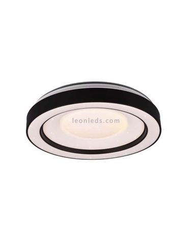 Plafón LED Arco multicolor con mando a distancia blanco