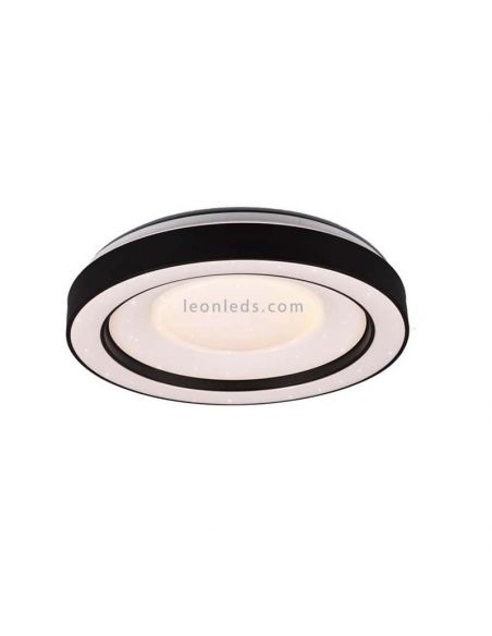 Plafón LED Arco multicolor con mando a distancia blanco