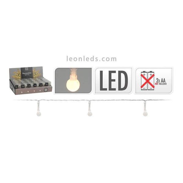 Batteriebetriebene LED-Girlande für...