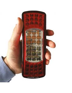 Lanterna traseira LED pequena de 5 funções 12 - 24V D13817 | leonleds 2