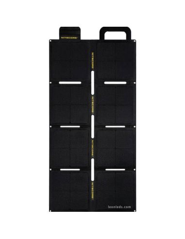 Panel Solar 100W Plegable y resistente al agua IPX5 FSP100W | LeonLeds