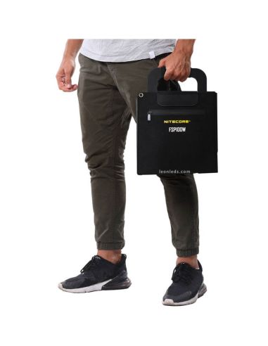 Panneau Solaire 100W Pliable et étanche IPX5 FSP100W | leonleds