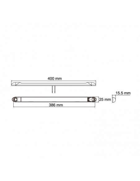 Lampara LED Interior Barra