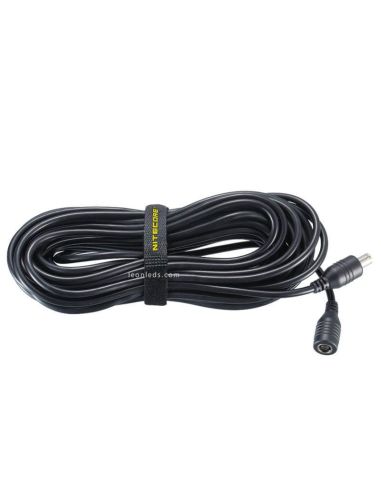 Cable de 10 metros para conectar 1 Placa Solar FPS a base de carga NES y NPS Nitecore | LeonLeds