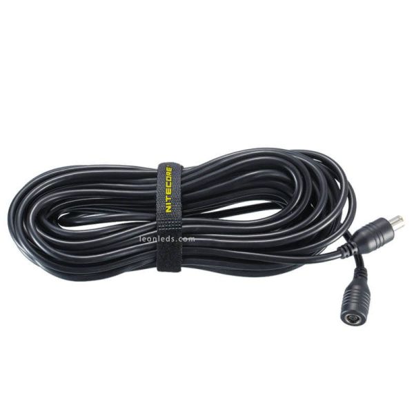Cable de 10 metros para conectar 1 Placa Solar FPS a base de carga NES y NPS Nitecore | LeonLeds