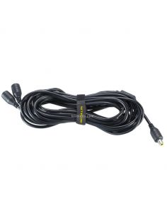Cable de 5 metros para conectar 2 Placas Solares FPS a base de carga NES y NPS | LeonLeds