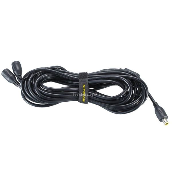 Cable de 5 metros para conectar 2 Placas Solares FPS a base de carga NES y NPS | LeonLeds