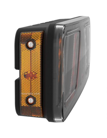 Lanterna traseira LED com triângulo com Can Bus No Fault mark ou DTCs integrados FT-700 Fristom| leonleds