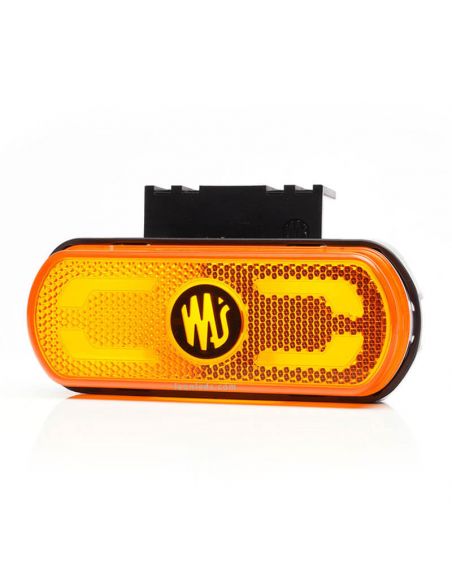 Piloto LED ambar con emblema, ilumina el contorno del vehículo en el suelo 12V-24V Was | LeonLeds