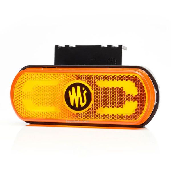 Feu LED ambre avec emblème, éclaire le contour du véhicule au sol 12V-24V Was | leonleds