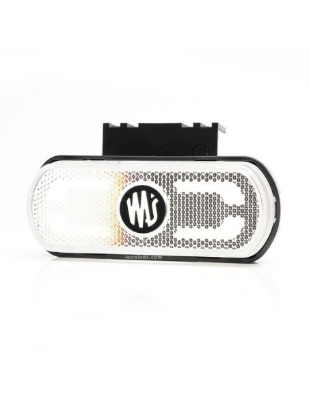 Voyant LED blanc avec emblème, éclaire le contour du véhicule au sol 12V-24V Was | leonleds