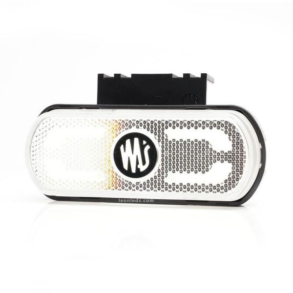 Piloto LED luz blanca con emblema, ilumina el contorno del vehículo en el suelo 12V-24V Was | LeonLeds