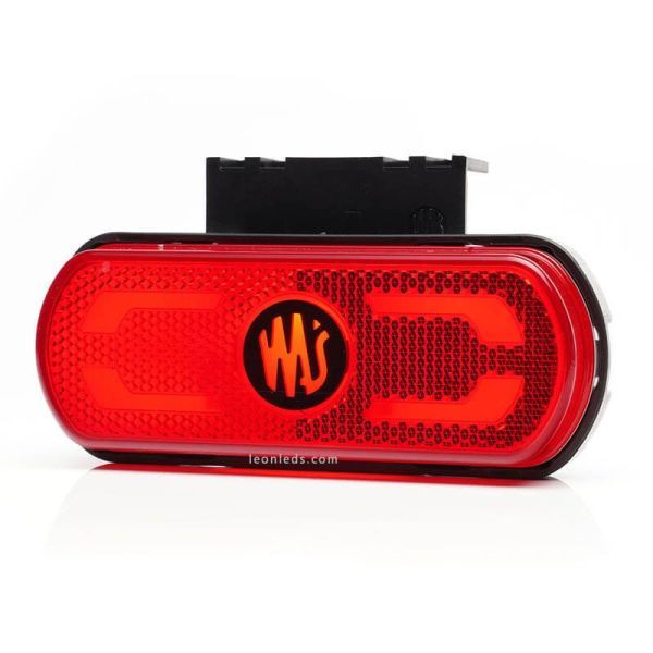 Piloto LED roja con emblema, ilumina el contorno del vehículo en el suelo 12V-24V Was | LeonLeds