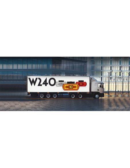 Nueva gama Piloto LED con emblema, ilumina el contorno del vehículo en el suelo 12V-24V Was | LeonLeds