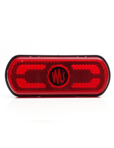 Piloto LED roja con emblema, ilumina el contorno del vehículo en el suelo 12V-24V W240 Was 1599 | LeonLeds