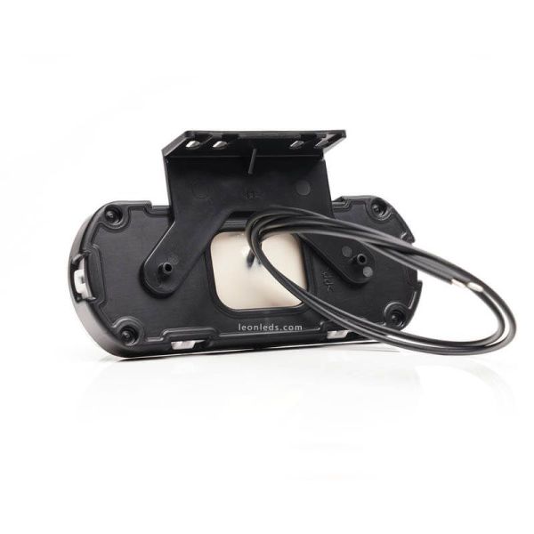 Lanterna traseira LED vermelha com emblema, ilumina o contorno do veículo no solo 12V-24V W240 Was 1599 | leonleds