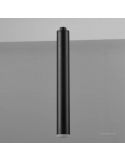 Detalle de Lámpara colgante LED Tubular con forma redonda en acabado Negro 27,5W 3000K Trio 321691132 | LeonLeds