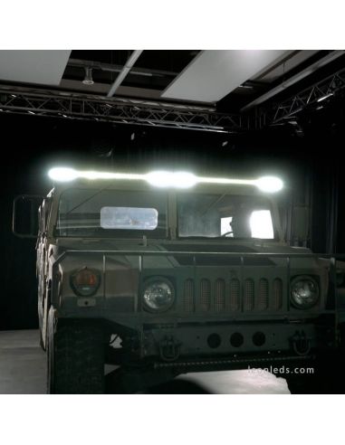 Detalle Barra LED 108W de potencia LEDriving LightBar VX1000-CB SM 103Cm LEDDL120-CB SM Osram | LeonLeds