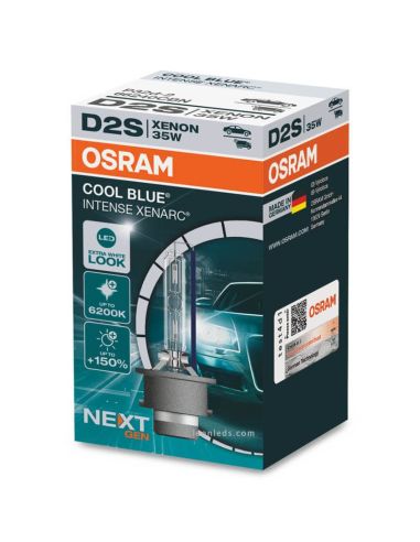 Lâmpada D2S Cool Blue Intense Nex Generation Osram 66240CBN | leonleds