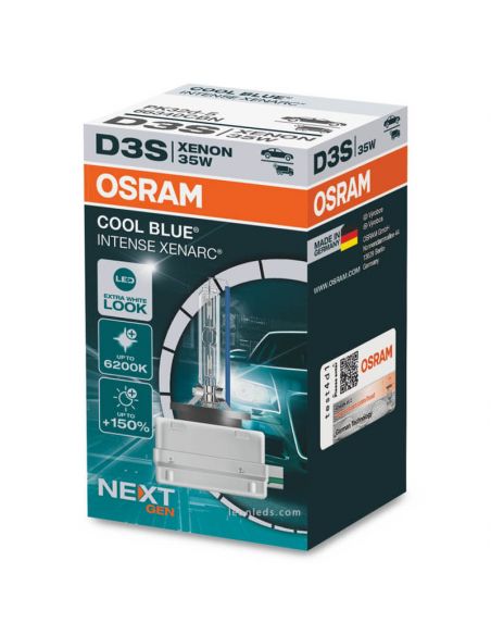 Bombilla Xenon D3S Cool Blue Intense Next Generation Osram | LeonLeds