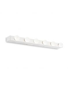 Aplique tipo hollywood Prive' AP6 6xE14 Cromado | LeonLeds 2