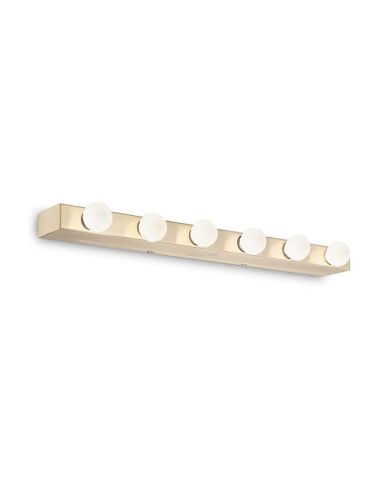 Applique Hollywood en laiton Prive' AP6 6xE14 | leonleds