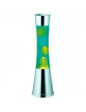 Lámpara de lava verde y cromada R55166132 Trio | LeonLeds